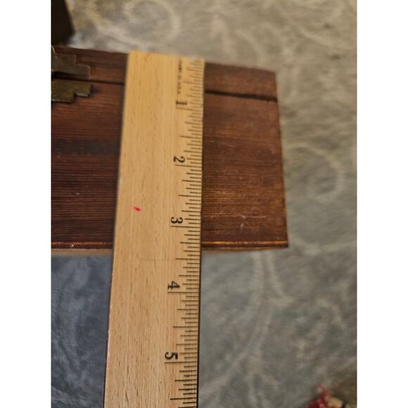 VINTAGE Santa Fe High Grade Corona Grand Cigar Box - Picture 10 of 10